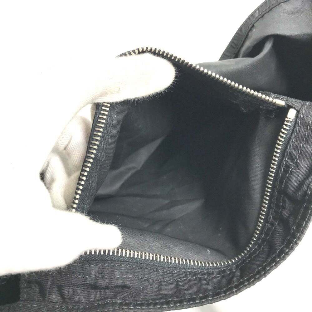 PRADA Black Leather Shoulder Bag - Picture 8 of 13